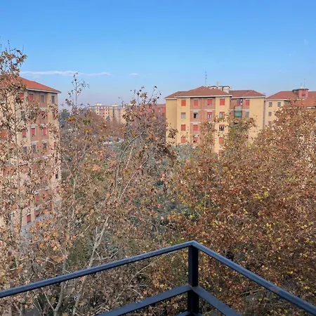 דירה Trilocale Con Vista E Due Bagni Metro Blu Piazza Frattini מילאנו